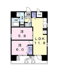 モン エール 西日暮里の物件間取画像